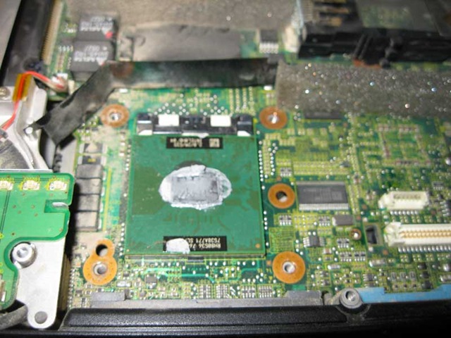 Processor with heater removed